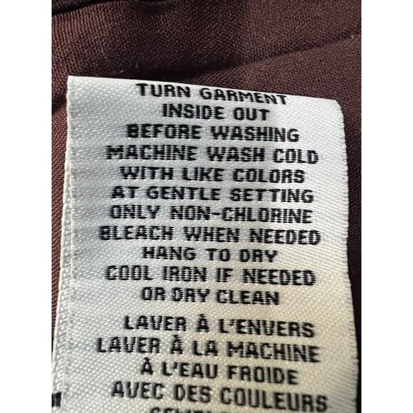 BAGATELLE COLLECTION WOMENS SIZE XLARGE FLORAL COTTON QUILTED JACKET BROWN NEW - Picture 13 of 15